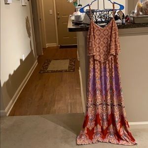 Spaghetti Strap Maxi Dress!